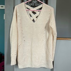 Cute cream color oversized sweater